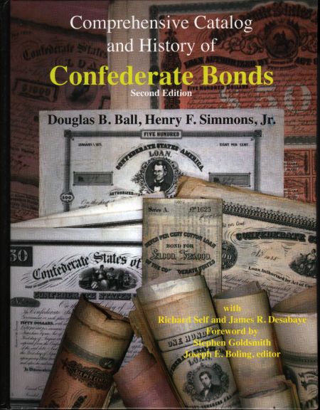 Confederate Bonds Catalog